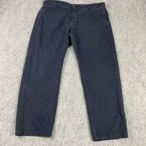 Harmont & Blaine Pants Mens 39x28 Navy Blue Chino Cotton Made Italy designer